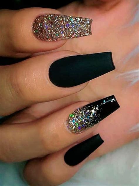 coffin style nail designs|More.